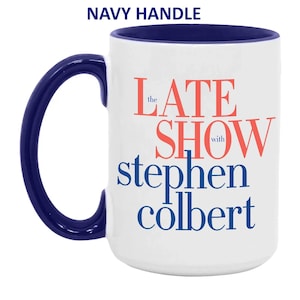 Mug tendance 2026 The Late Show With Stephen Colbert, b520RcTd