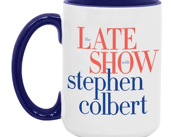 Tazza alla moda del Late Show con Stephen Colbert 2026, b520RcTd