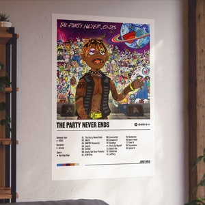 Poster de l&#39;album « TPNE » de Juice Wrld : fan art de la musique