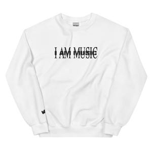 Playboi Carti I AM MUSIC besticktes Sweatshirt