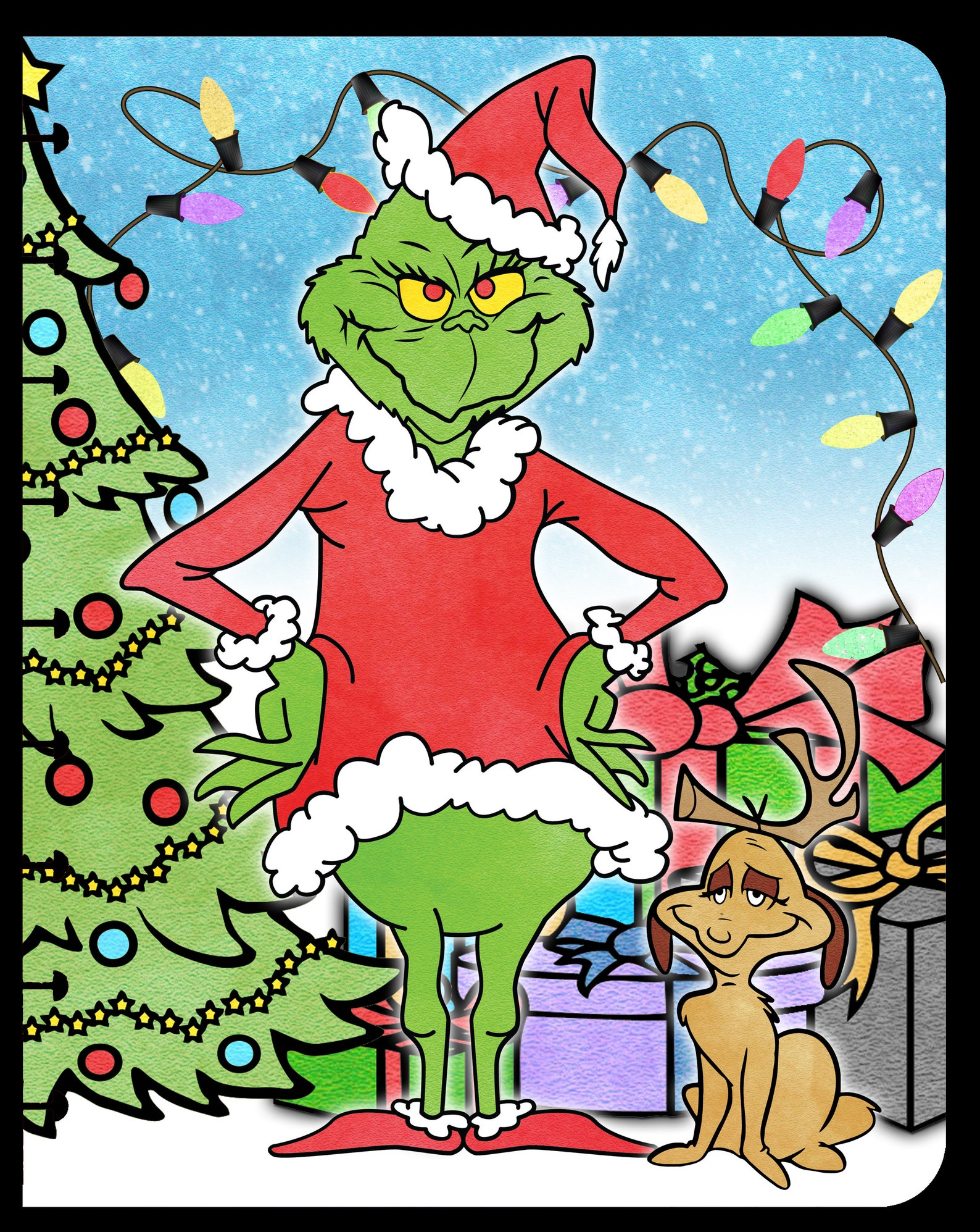2. The Grinch's Grinchy Christmas Tree