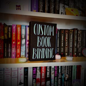 Custom Hardback Book Rebinding