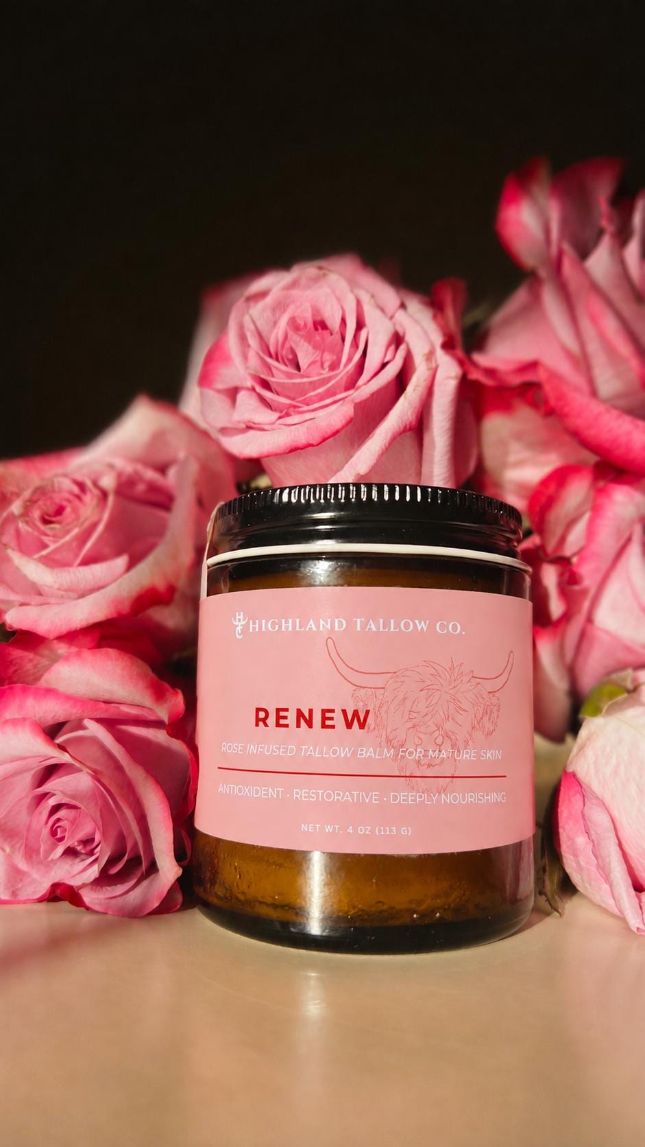 Renew Whipped Tallow Balm Organic Grass-Fed, Natural Moisturizer