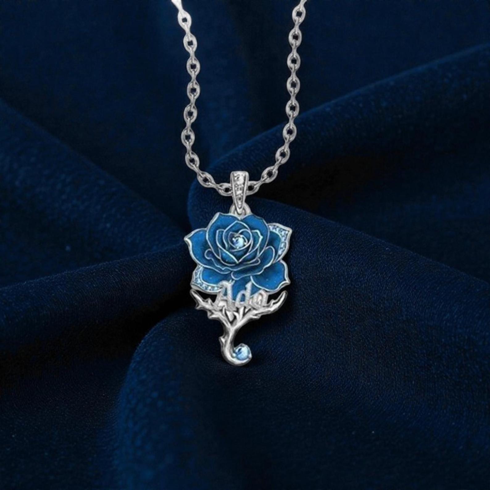 Ado Blue Rose - Etsy UK