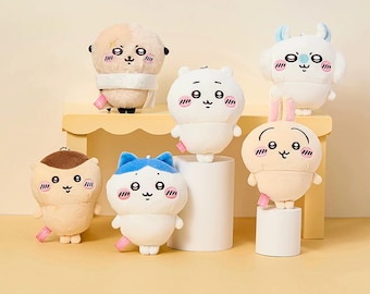 Ready to Ship Chiikawa Usagi Hachiware Momonga Rakko 10cm Plush