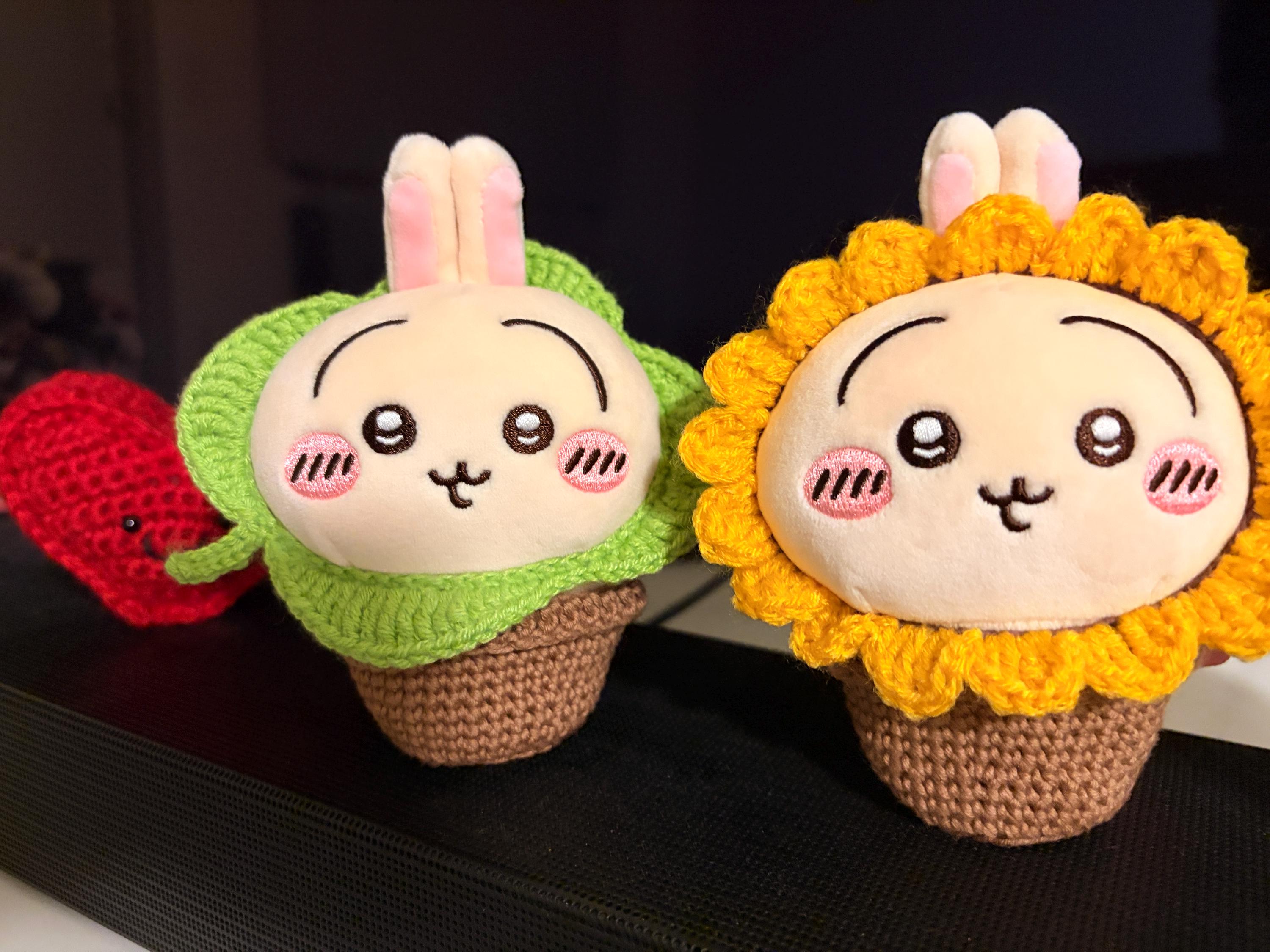 Ready to Ship Chiikawa Usagi Hachiware Momonga Rakko 10cm Plush