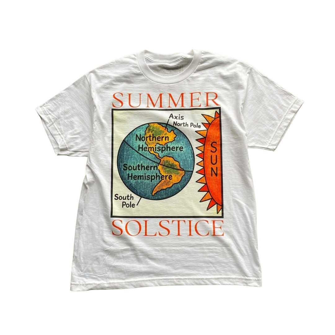 夏至 - 季節限定サンTシャツ、天体グラフィックシャツ、自然スピリットデザイン、温かみのある大胆なTシャツ ユニセックスTシャツ 半袖 - Etsy  日本