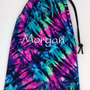 Personalized Splatter Grip Bag/Grip bag with Monogramming image 1