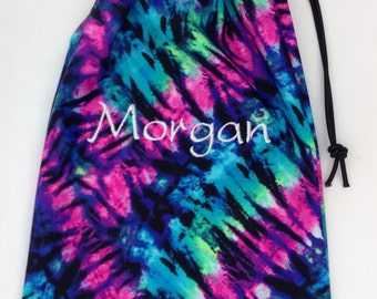 Personalized Splatter Grip Bag/Grip bag with Monogramming