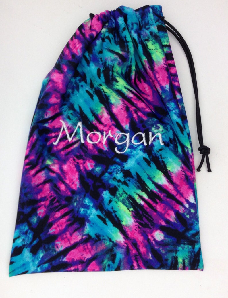 Personalized Splatter Grip Bag/Grip bag with Monogramming image 1