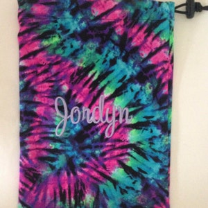 Personalized Splatter Grip Bag/Grip bag with Monogramming image 2