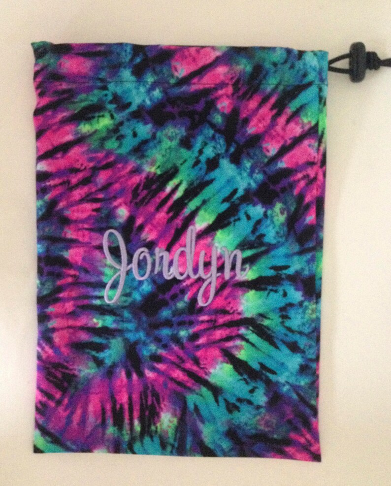 Personalized Splatter Grip Bag/Grip bag with Monogramming image 2