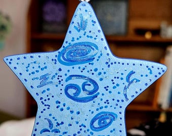 Adorno del signo zodiacal de agua