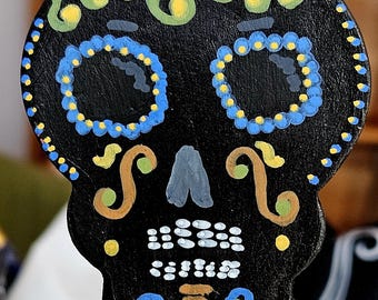 Adornos de calavera del Día de Los Muertos