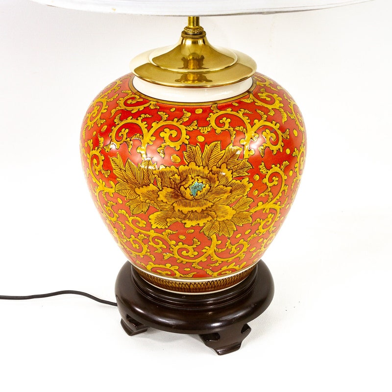 Chinoiserie Lamp - Etsy