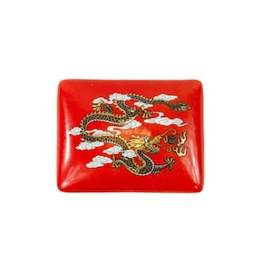 Red Chinese Dragon Trinket Box, Year of the Dragon, Birthday Gift
