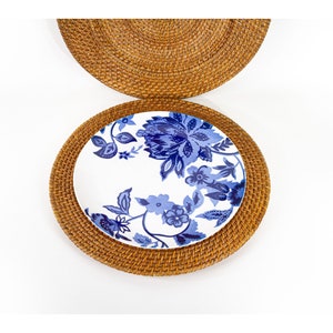 Natural Rattan Chargers, Placemats set of 2