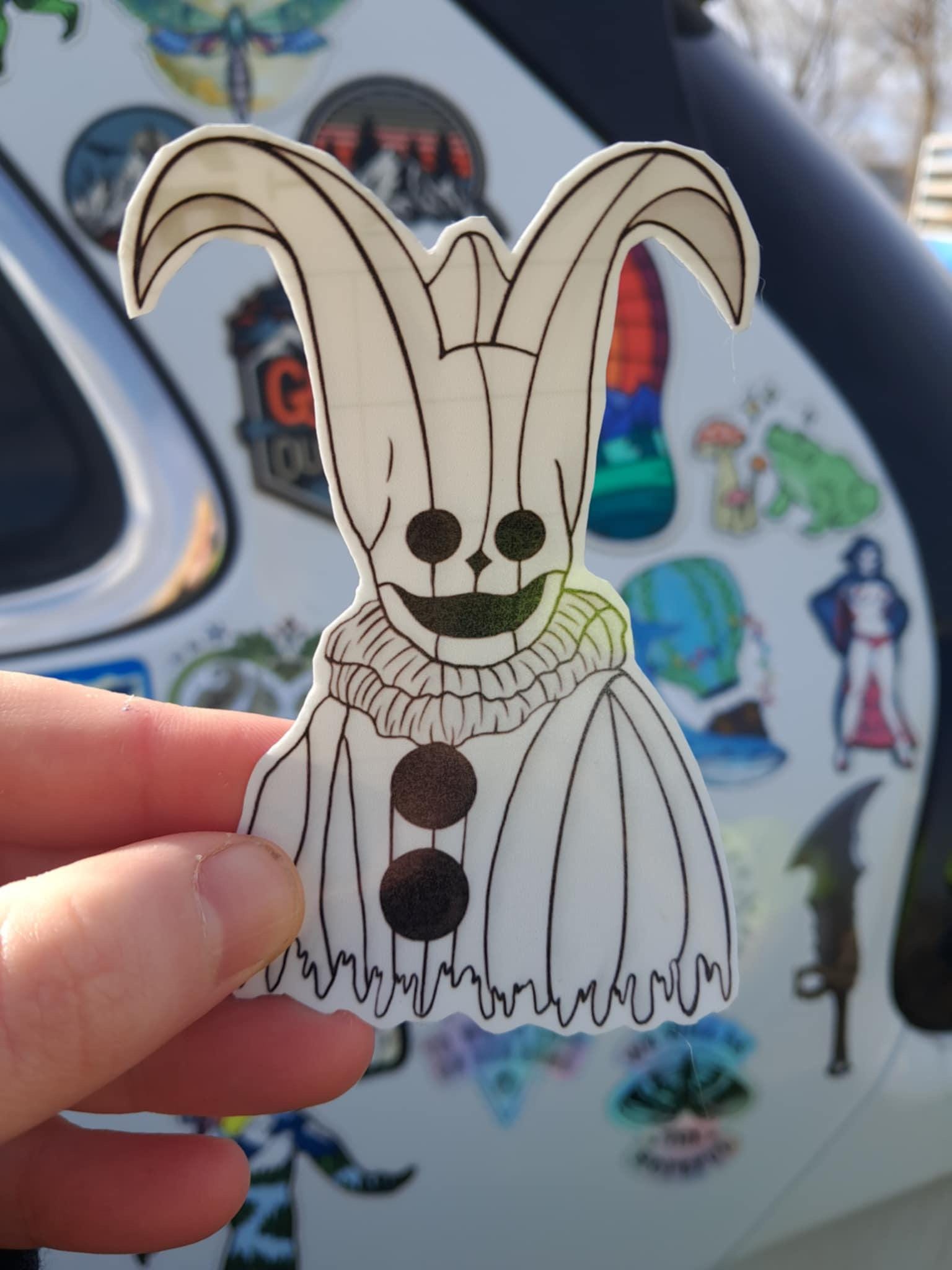 Scooby doo sticker Luna ghost sticker waterproof sticker for car.