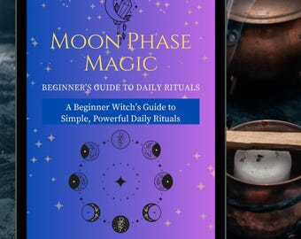 eBook Rituali delle Fasi Lunari: Guida alla Magia Lunare (download digitale PDF)