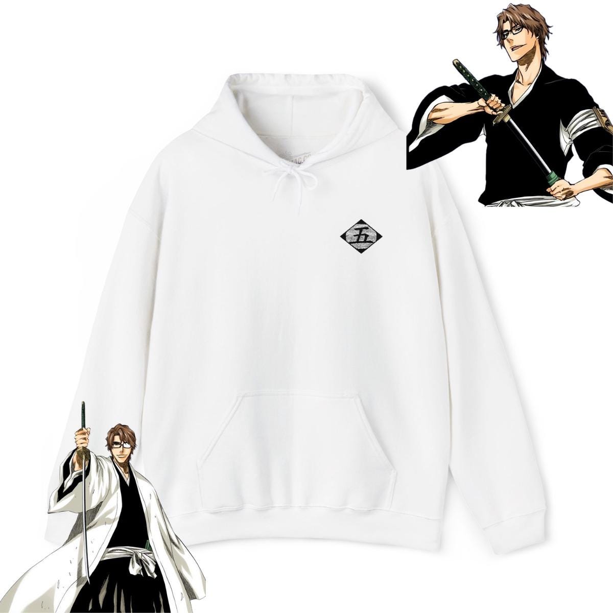 Bleach TV-Series Custom Anime Minifigures 8pcs Set 2 - J's Little Things, image size:1200x1200