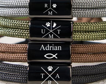 Regalo per la Cresima per bambino e bambina, regalo per la Prima Comunione, braccialetto personalizzato per il Battesimo, braccialetto inciso per la Comunione, regalo cristiano per adulti.