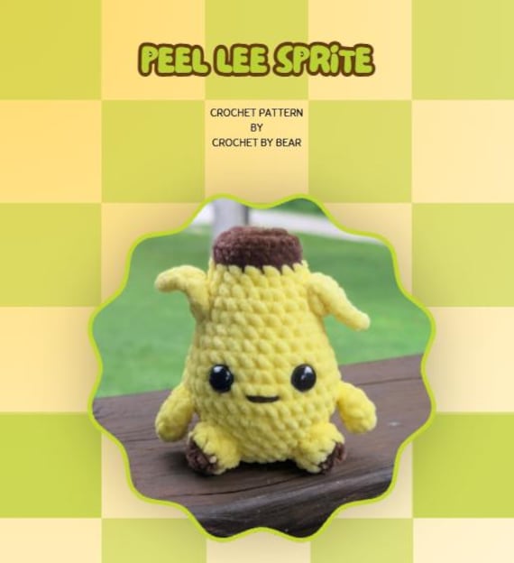 Peel Lee Sprite — Crochet Amigurumi Pattern