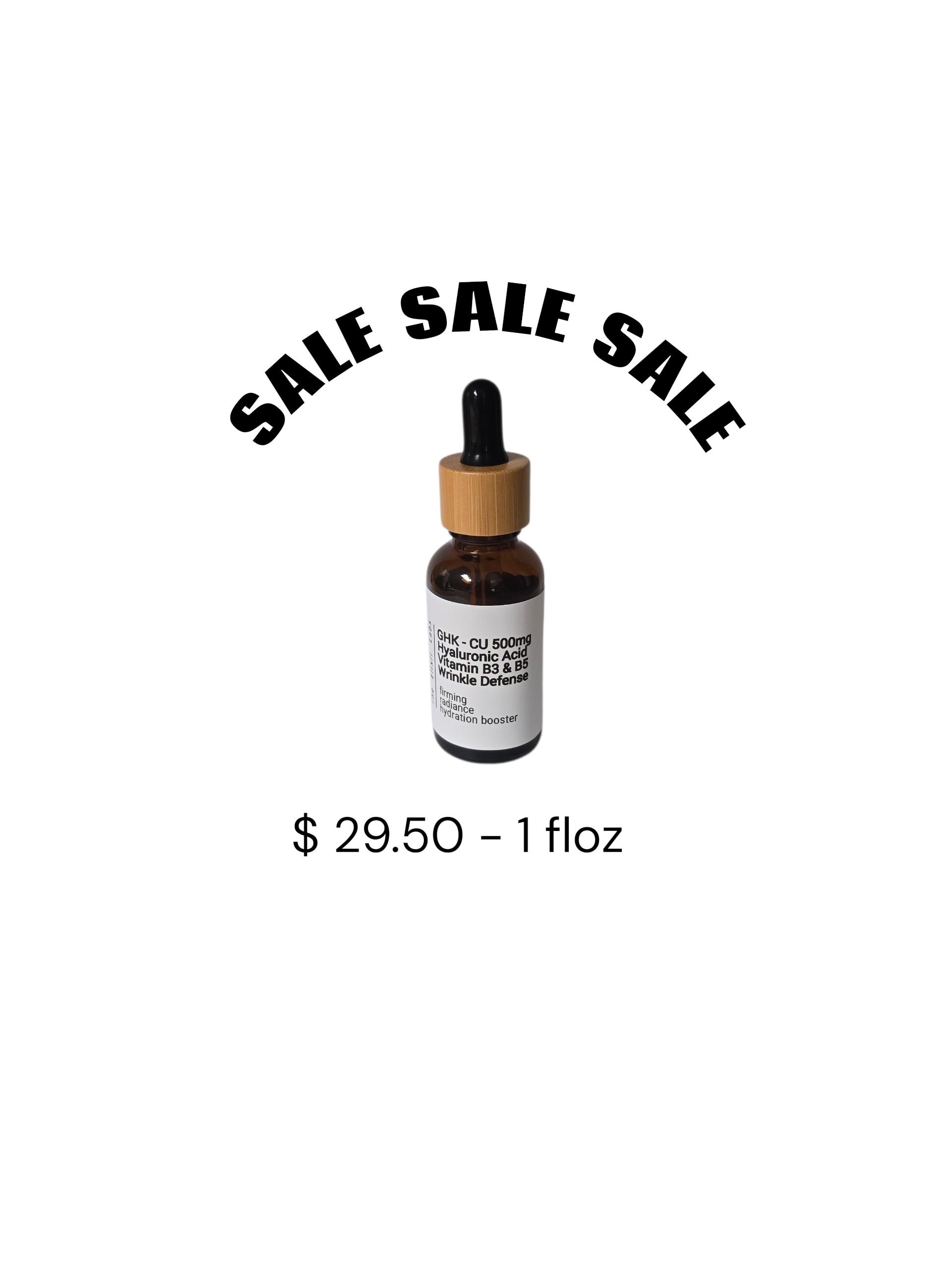 5 ghk cu serum GHK-CU Copper Peptide, Face Serum, 1 oz (30 ml)