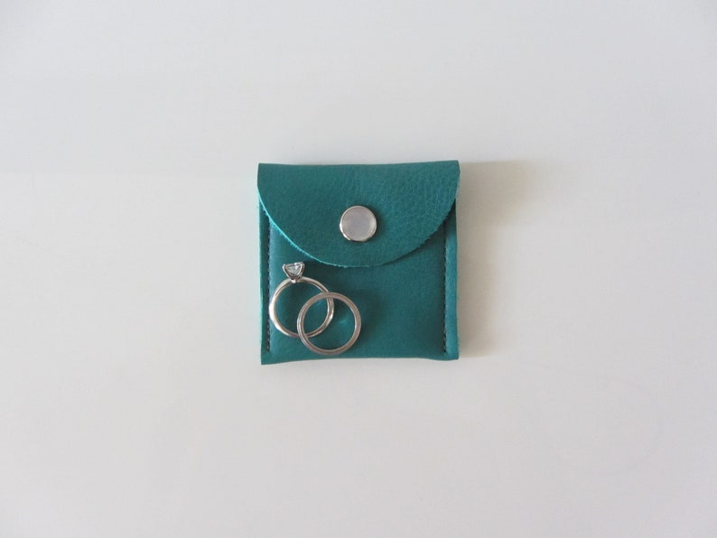 Travel Jewelry Pouch His and Hers Ring Pouch Engagement Ring Etsy