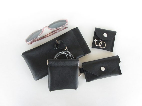 Sunglasses: Case & Pouch Set Multiple Sunglasses Travel Case · Tan by Capra Leather main image 4