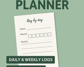 Mental Wellness Mood Log: Daily/Weekly Journal (Printable A4/A5)