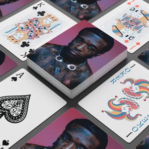 Cartas de pôquer/jogo Uzi Vert
