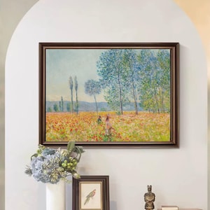 Felder im Frühling von Claude Monet (1887)