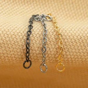 Ohrring Verbinder Kette • Implant Grade Titanium • Helixohrring Kette • Nasenring Kette • Knorpelpiercing Kette • Muschel Anhänger • LJ27.23