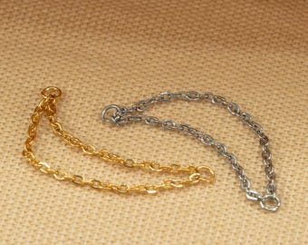 Double Earring Connector Chain • Titanium • Helix Earring Chain • Nose Ring Chain • Cartilage Piercing Chain • Conch Dangle • LJ27.24