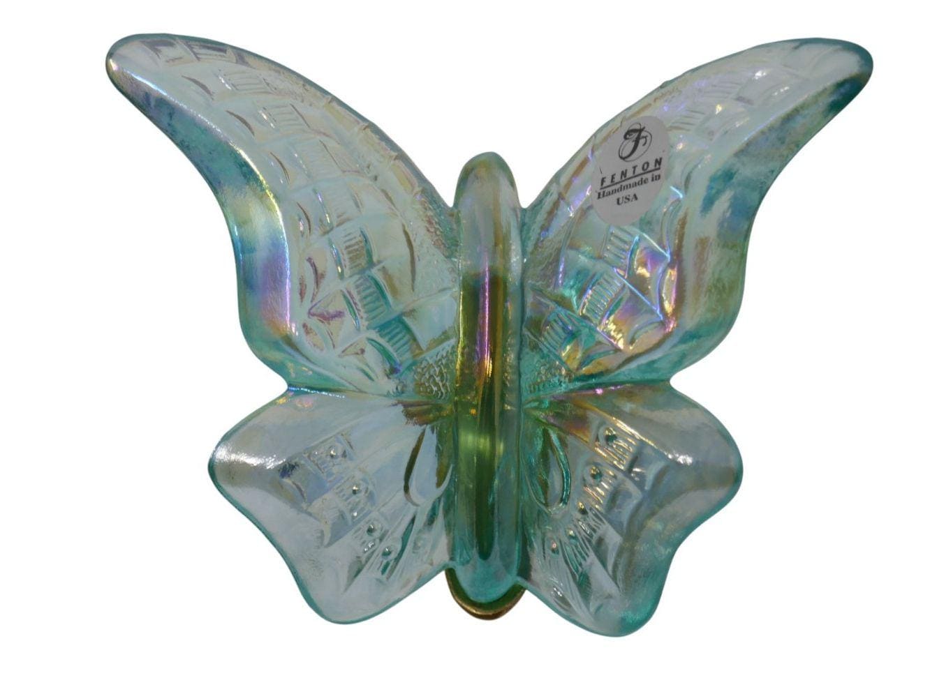 Fenton Butterfly Carnival Glass - Etsy