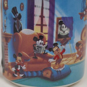 Disney Mickey Mouse Through the Years Coffee Mug Cup zdjęcie 4