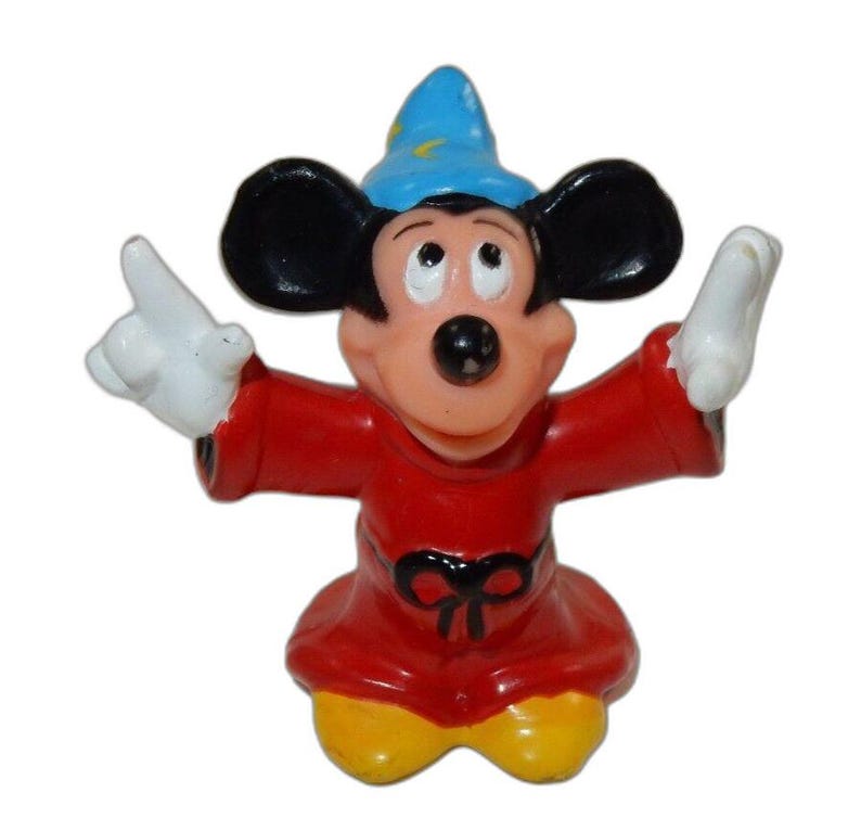 Disney Mickey Mouse Fantasia 2" PVC Figure image 5
