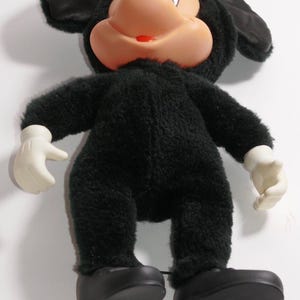 Walt Disney Productions Young Epoch Mickey Mouse 23 cm en peluche RARE image 4