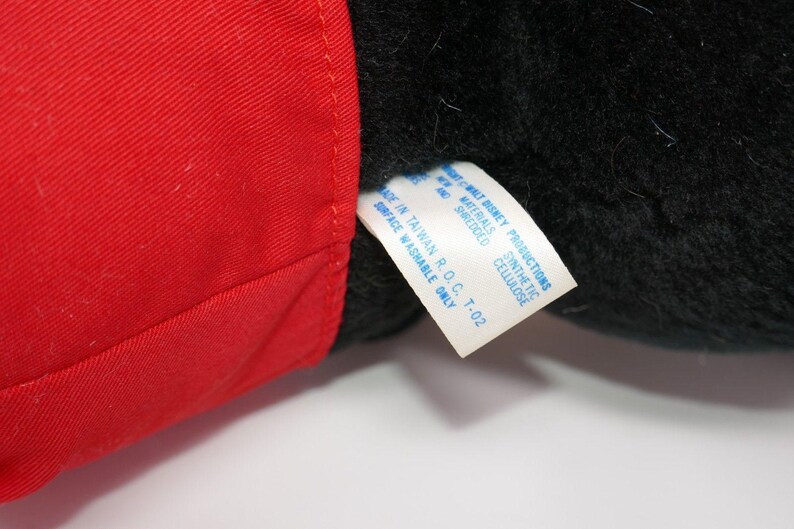 Hasbro Softies Vintage 1983 Disney Mickey Mouse Plush Stuffed Doll image 6