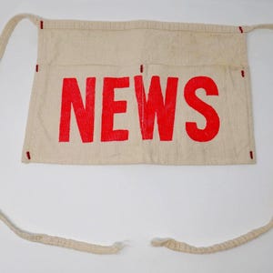 Vintage Newspaper Delivery Bag - Etsy