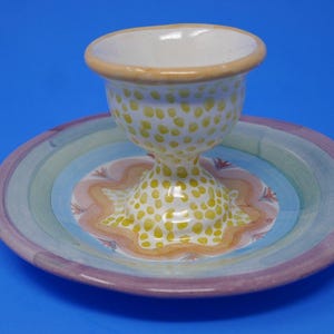 マッケンジーチャイルズ　エッグスタンド Mackenzie Childs Egg Cup - Etsy