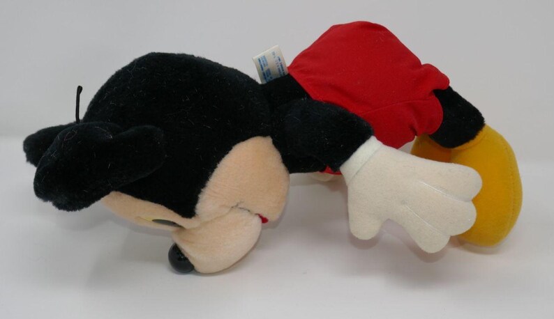 Hasbro Softies Vintage 1983 Disney Mickey Mouse Plush Stuffed Doll image 4
