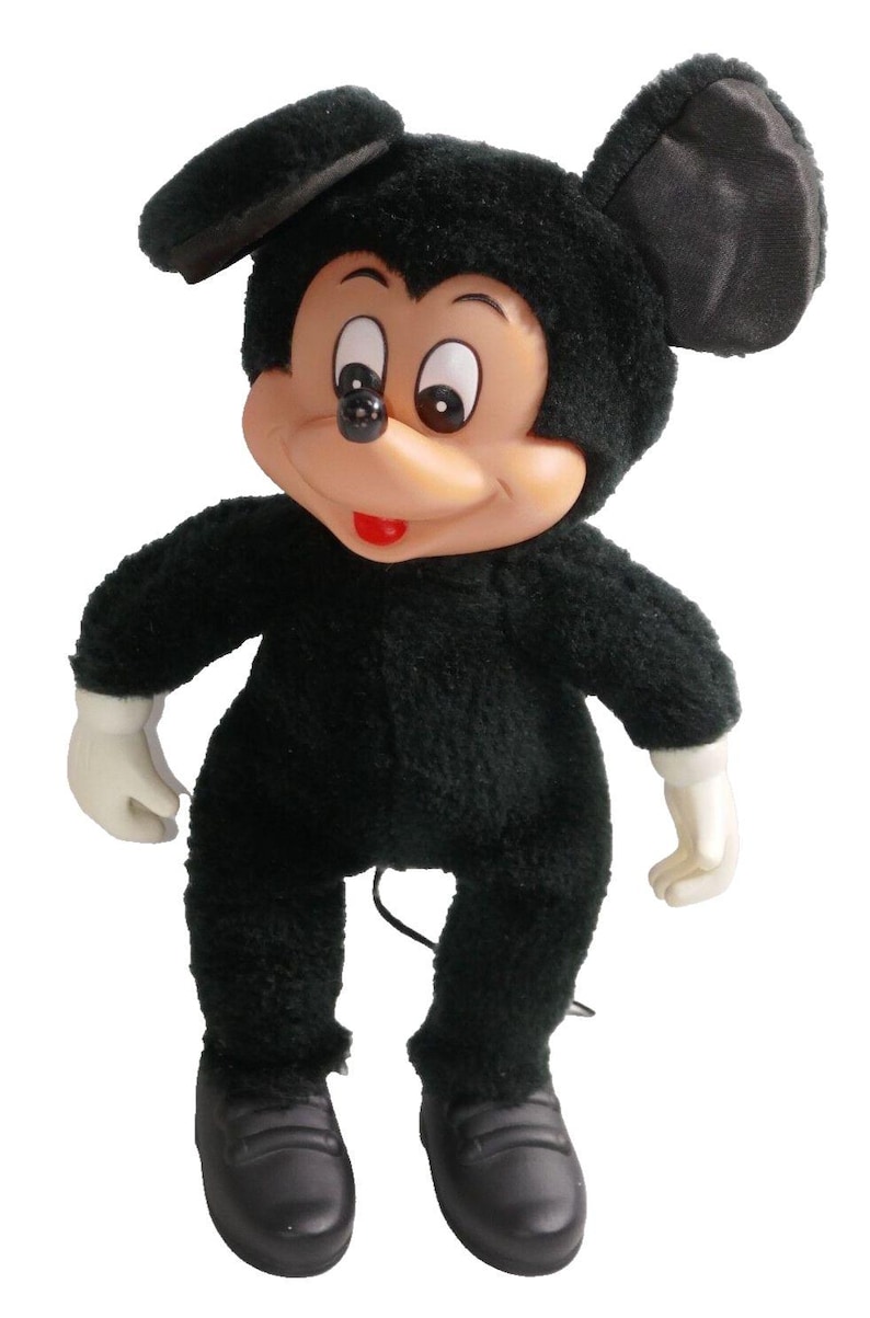 Walt Disney Productions Young Epoch Mickey Mouse 23 cm en peluche RARE image 1