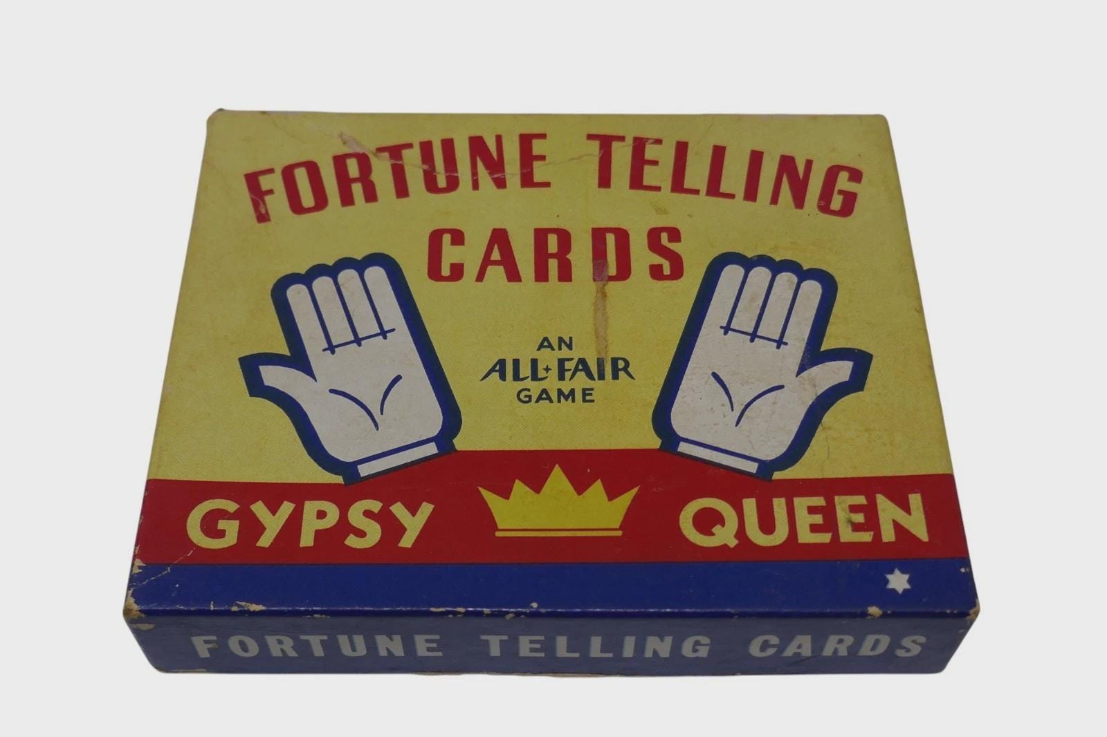 Fortune Telling Cards ~ E. E. Fairchild Gypsy Queen & Whitman