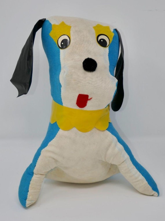 1950s 60s Vintage Carnival Fair Prize Stuffed Animal Dog - Etsy