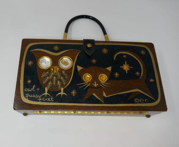 Enid Collins of Texas 1965 Vintage Owl & Pussy Cat Je… - Gem