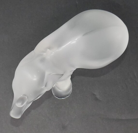Lalique Frosted Crystal Timora Baby Elephant Figurine 1179200 - Etsy