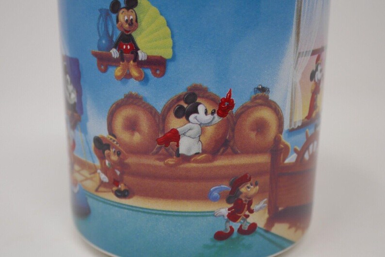 Disney Mickey Mouse Through the Years Coffee Mug Cup zdjęcie 5