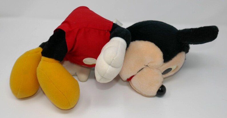 Hasbro Softies Vintage 1983 Disney Mickey Mouse Plush Stuffed Doll image 9