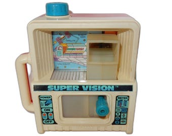 Tomy 1980's Super Vision Educational Viewing Machine RARE